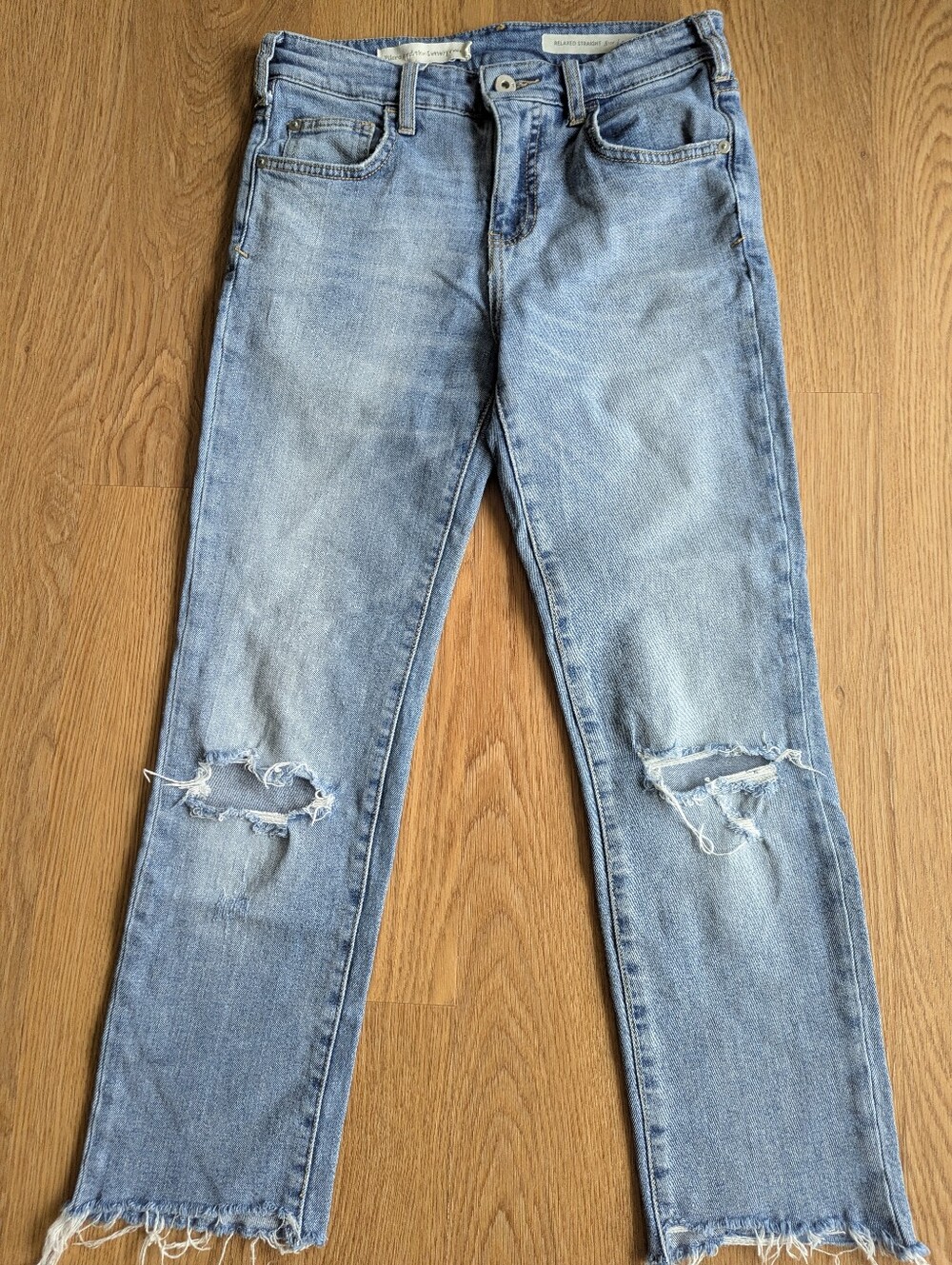 Pilcro Straight Leg Jeans Size 25